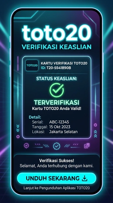 Kanal Resmi Unduh APK Toto20 untuk Android